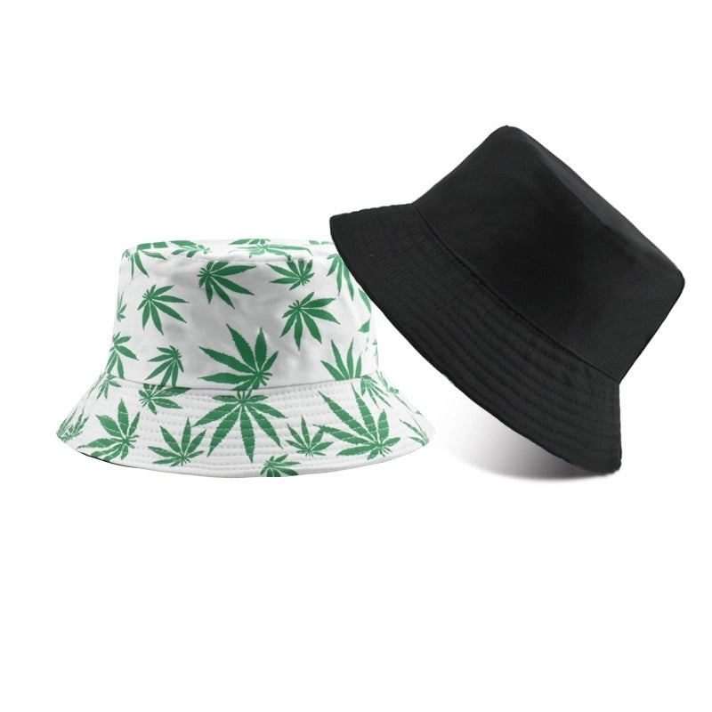 Women's Minimalist Solid Color Flat Eaves Bucket Hat