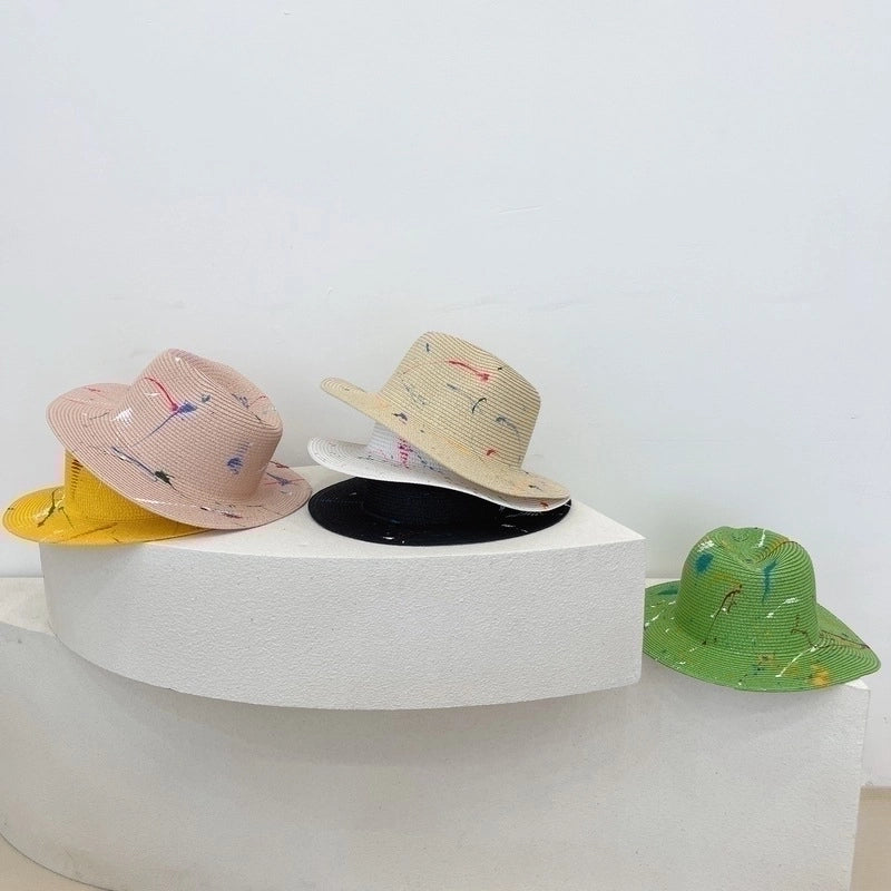 Unisex Minimalist Camouflage Flat Eaves Sun Hat
