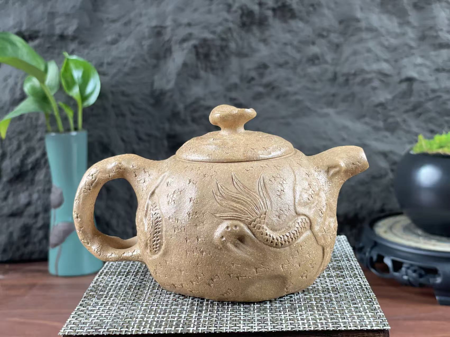 Yixing purple clay teapot from China