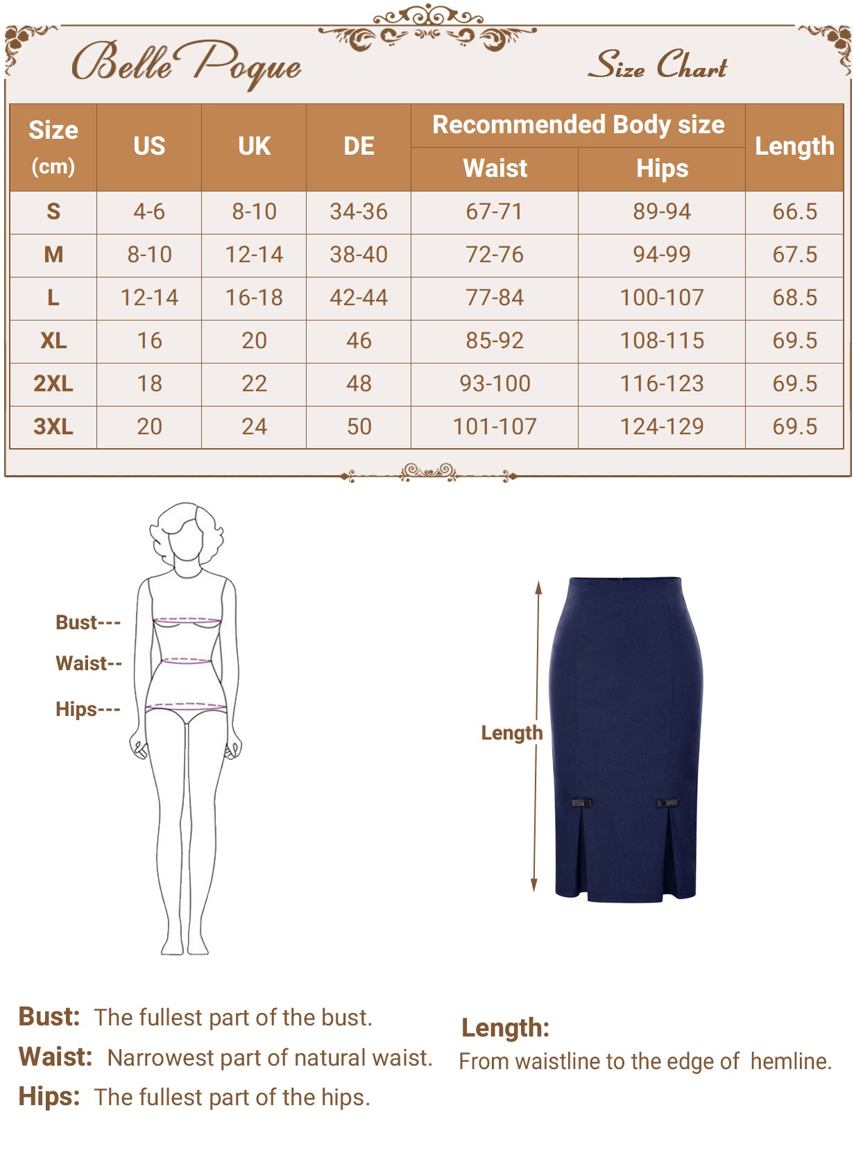 Vintage Bow-Knot Decorated Hips-Wrapped Bodycon Pencil Skirt