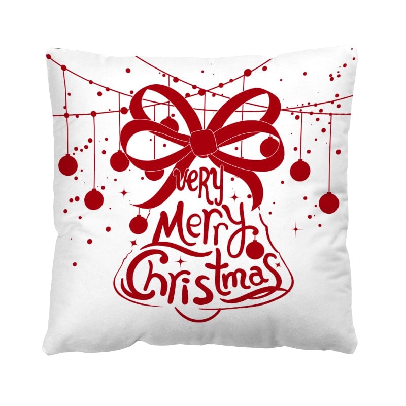 Casual Vacation Letter Short Plush Pillow Cases