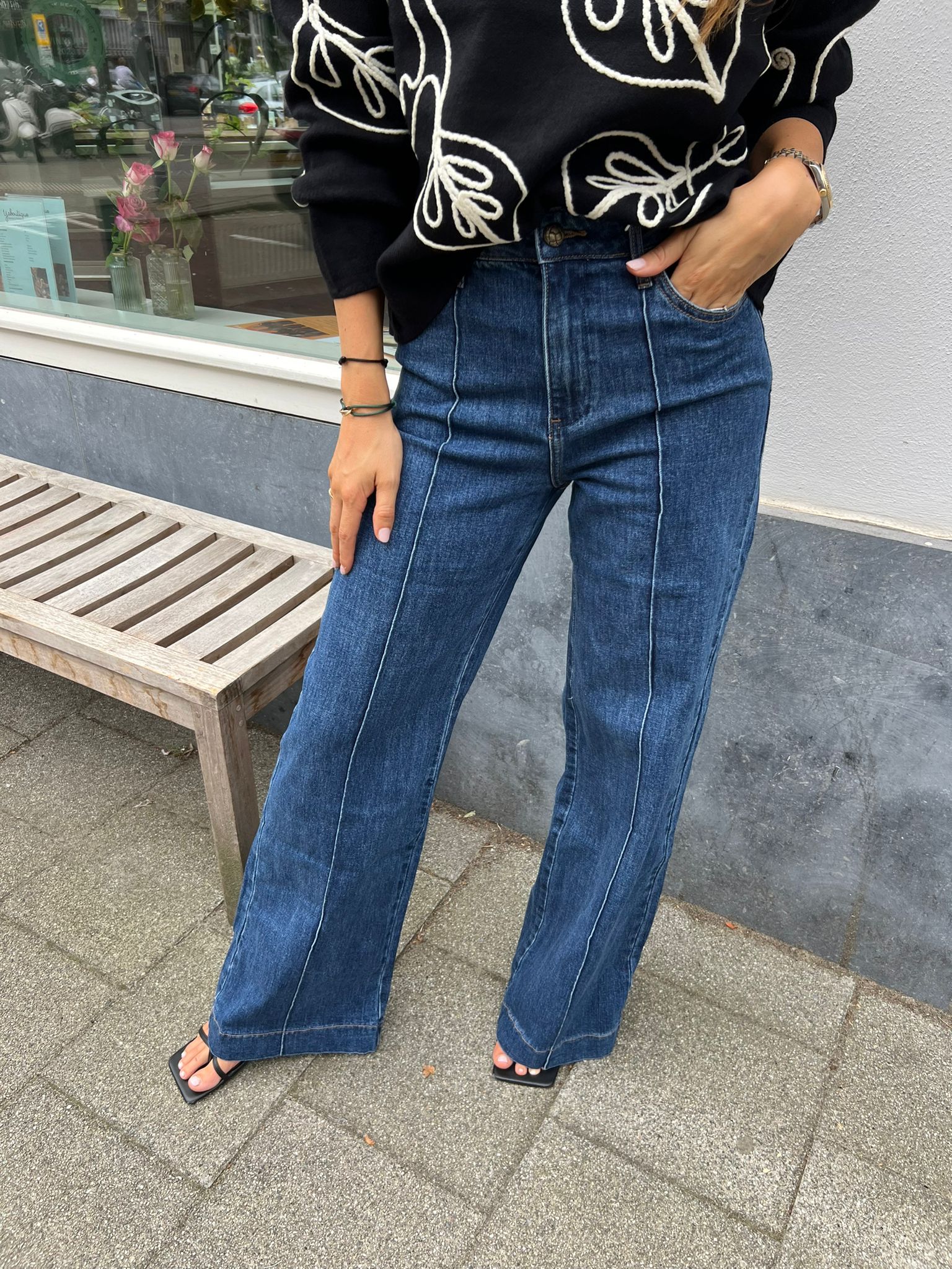 Jackie Dark Denim Jeans