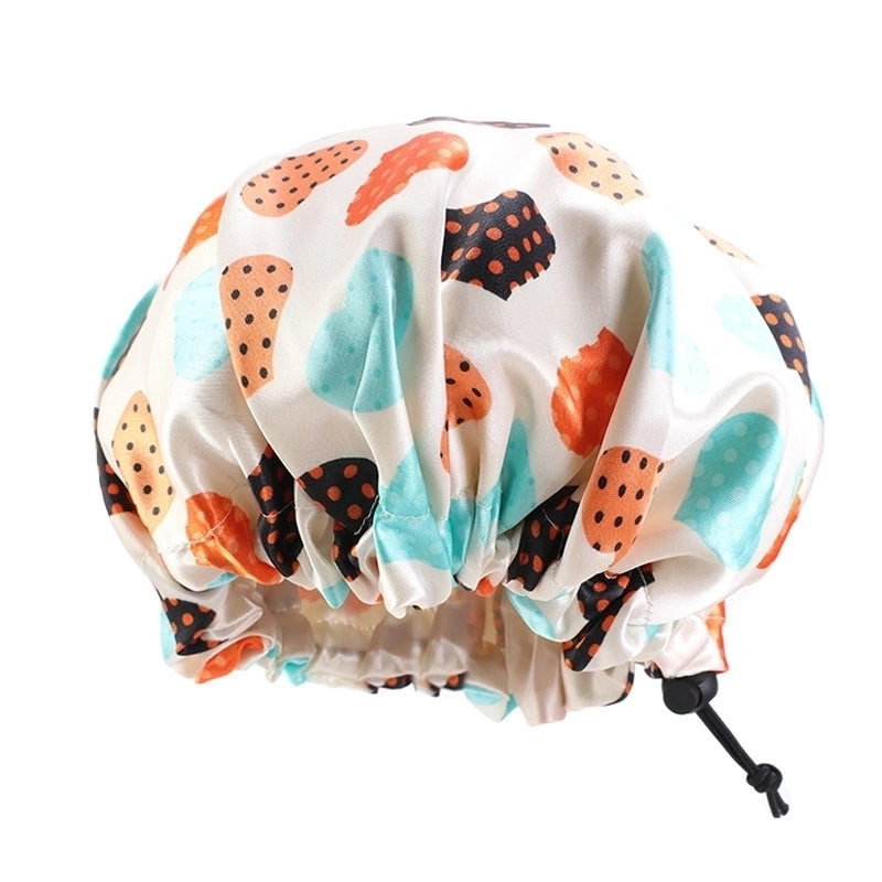 Children Unisex Basic Flower Printing Nightcap