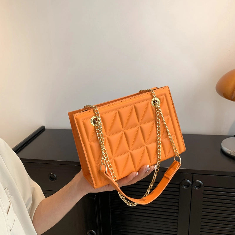 Women's All Seasons Pu Leather Classic Style Shoulder Bag