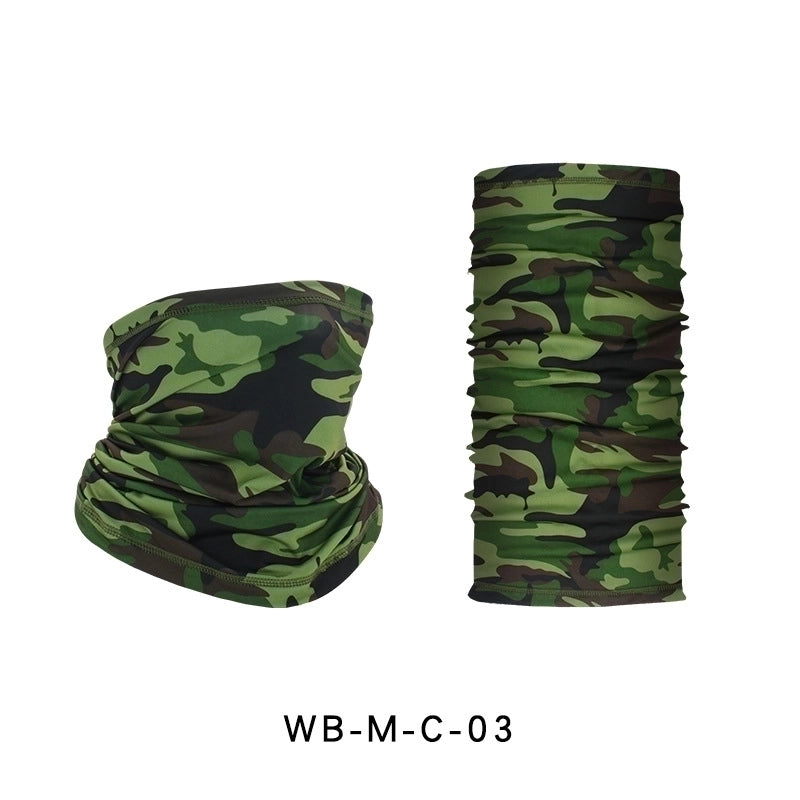 Unisex Sports Solid Color Polyester Kerchief