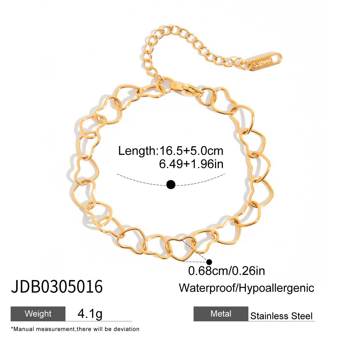 Love Stainless Steel Zircon Bracelet Jewelry Women'S Hot Sale