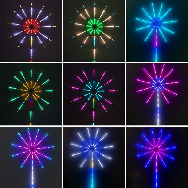 🎁2024 New Year Hot Sale 49% OFF- 💡💡WiFi Bluetooth Smart Fireworks Led Light