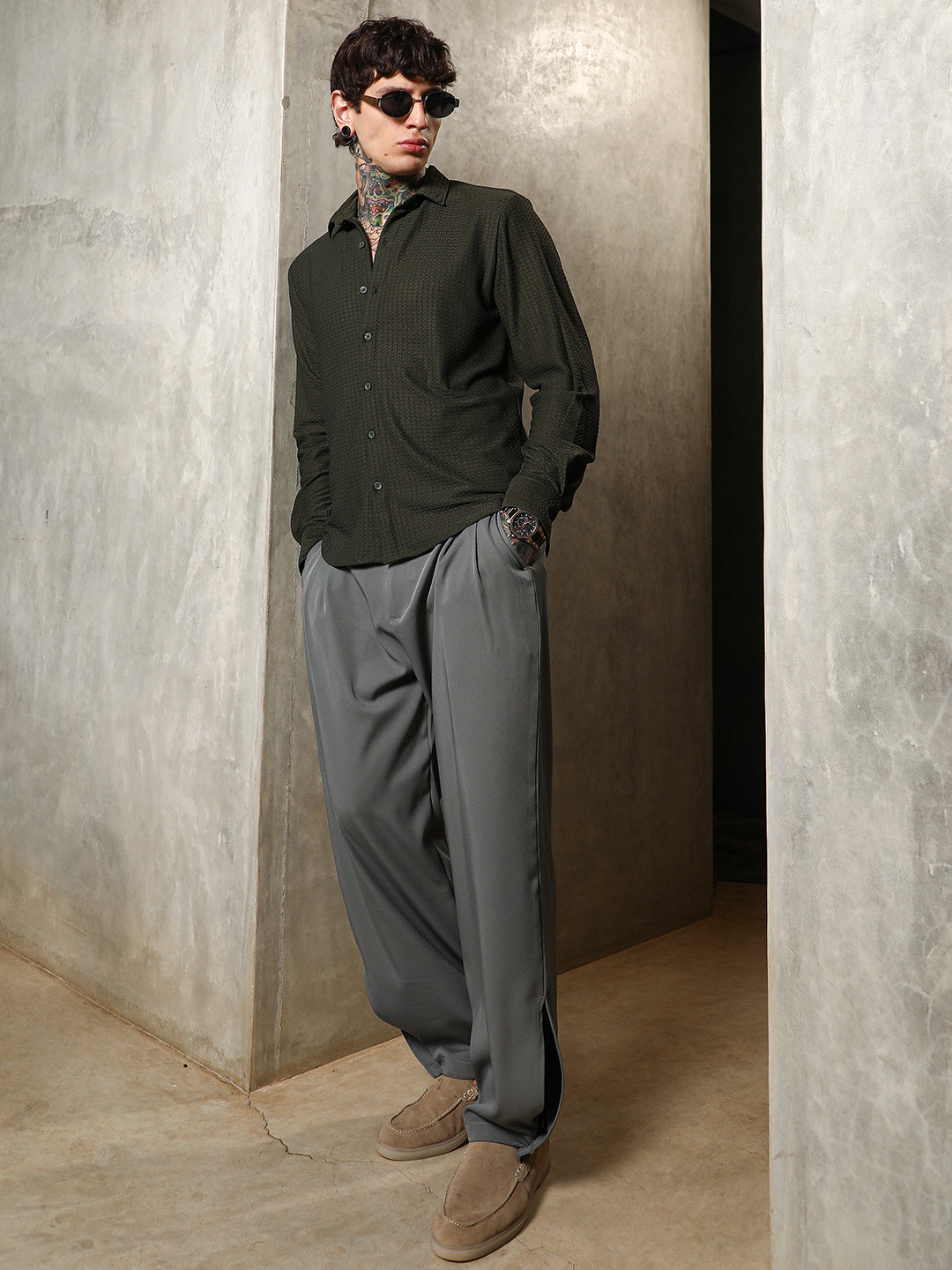 Gridveil-Tactile Shirt