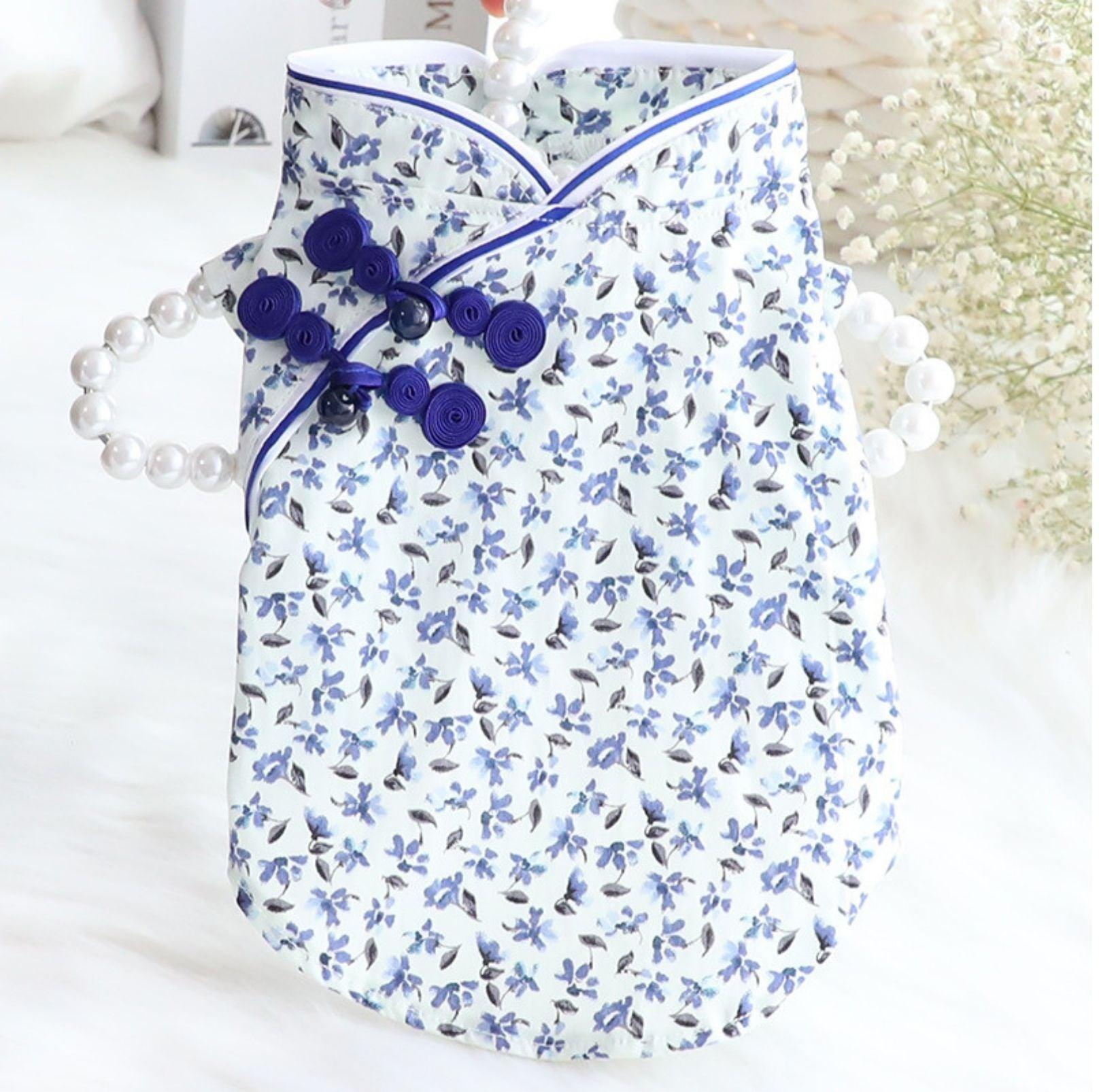 Pet Flower Cheongsam