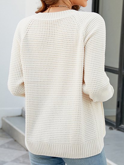 Women Plain Long Sleeve Comfy Casual Zipper Cardigan