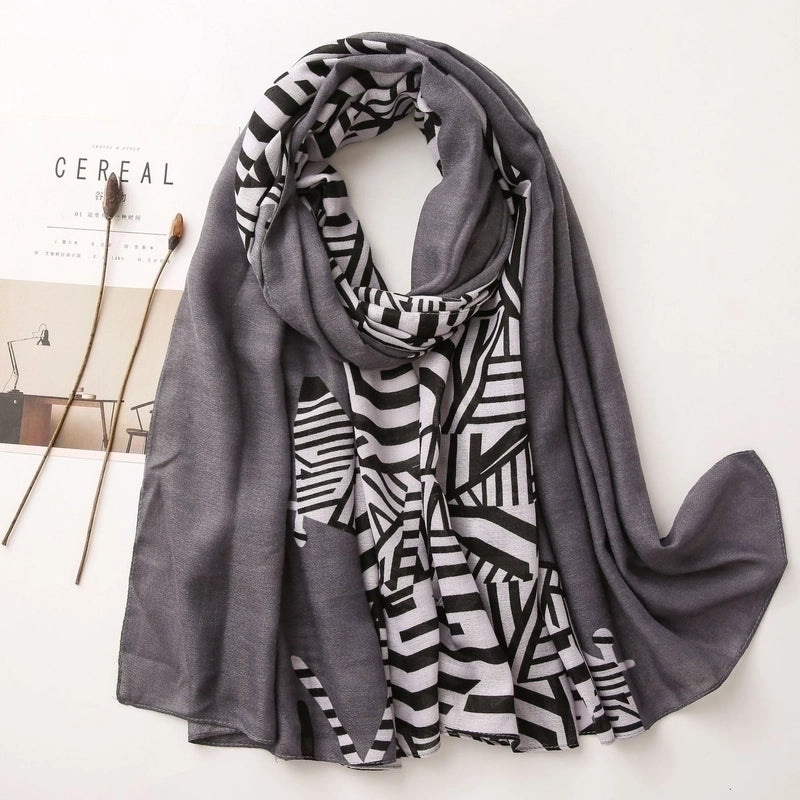 Summer Sunscreen Messy Linen Office Room Big Shawl Dual-use Versatile Thin Cotton Linen Silk Scarf