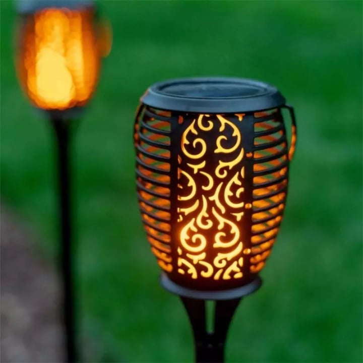 🔥Christmas Sale 60%Off- Solar LED Flame Lights Outdoors