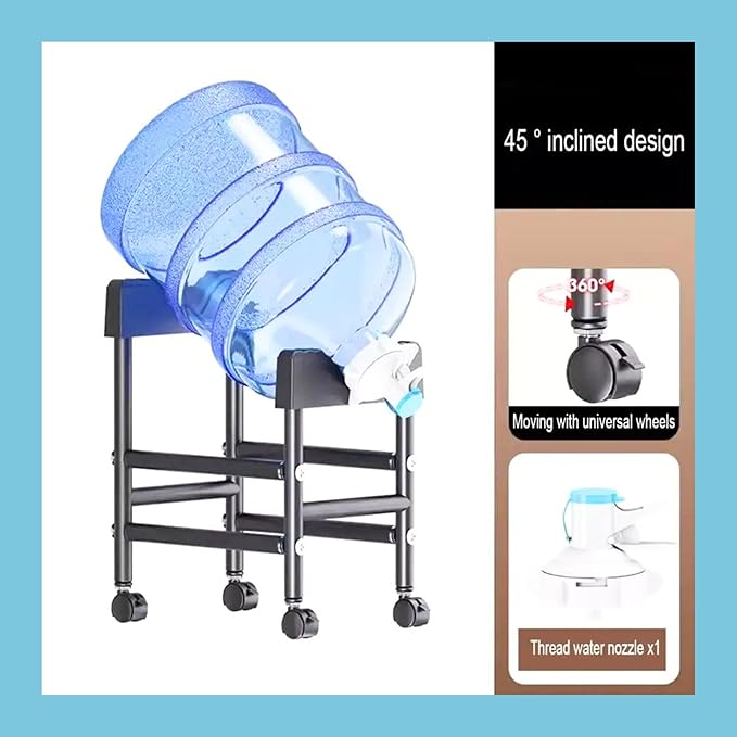 Water Bottle Holder. Water Dispenser Stand with Dispenser Valve