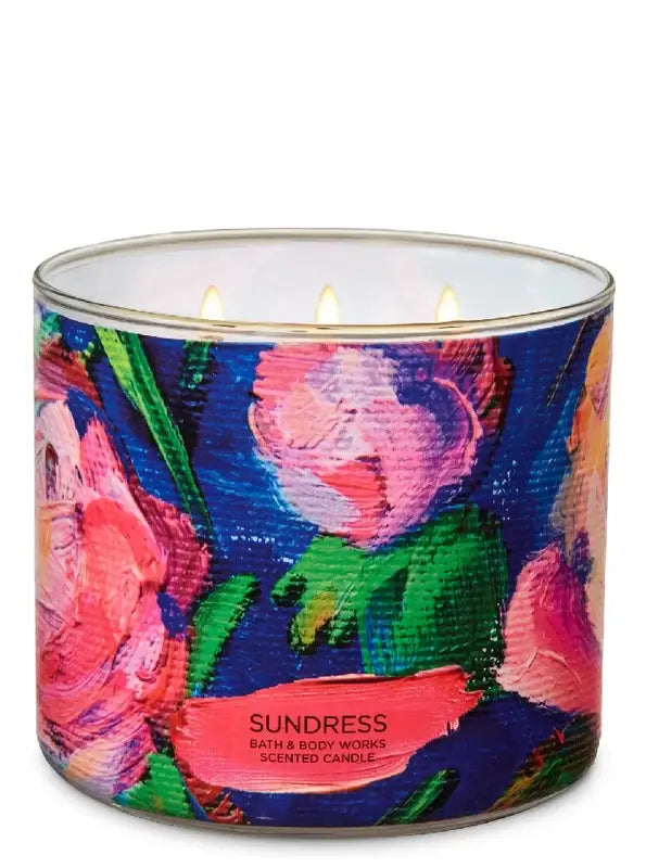 Bath & Body Works Sundress 3-Wick Candle