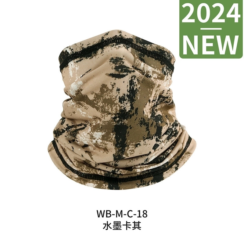 Unisex Sports Solid Color Polyester Kerchief