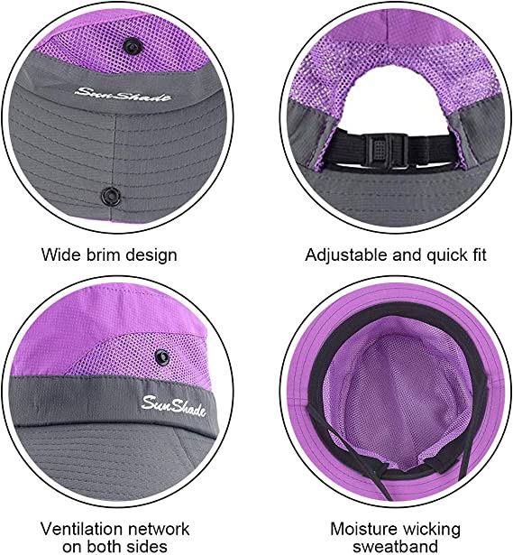 (🔥Último Día Promoción 49% OFF) - Sombrero para el Sol Plegable con Protección UV