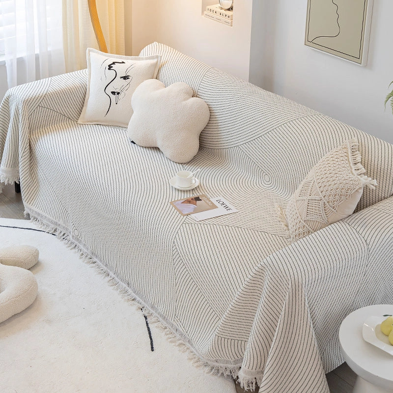 Style Sofa Cover Cloth Towel All-inclusive Universal Dustproof Sofa Cover For Four Seasons Universal Nordic Sofa Towel Sofa Blanket
