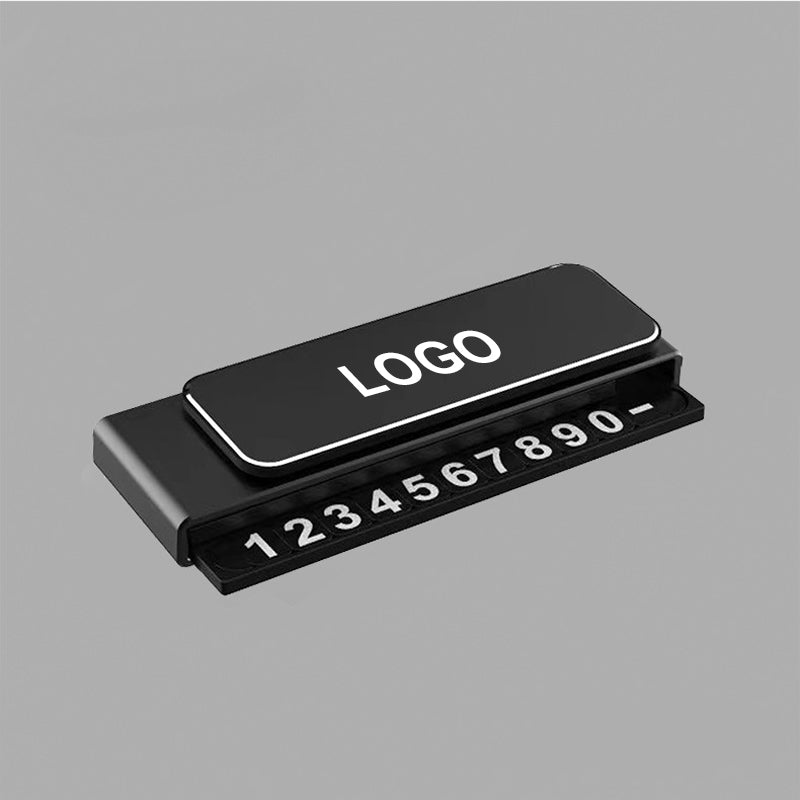Metal Parking Number Plate