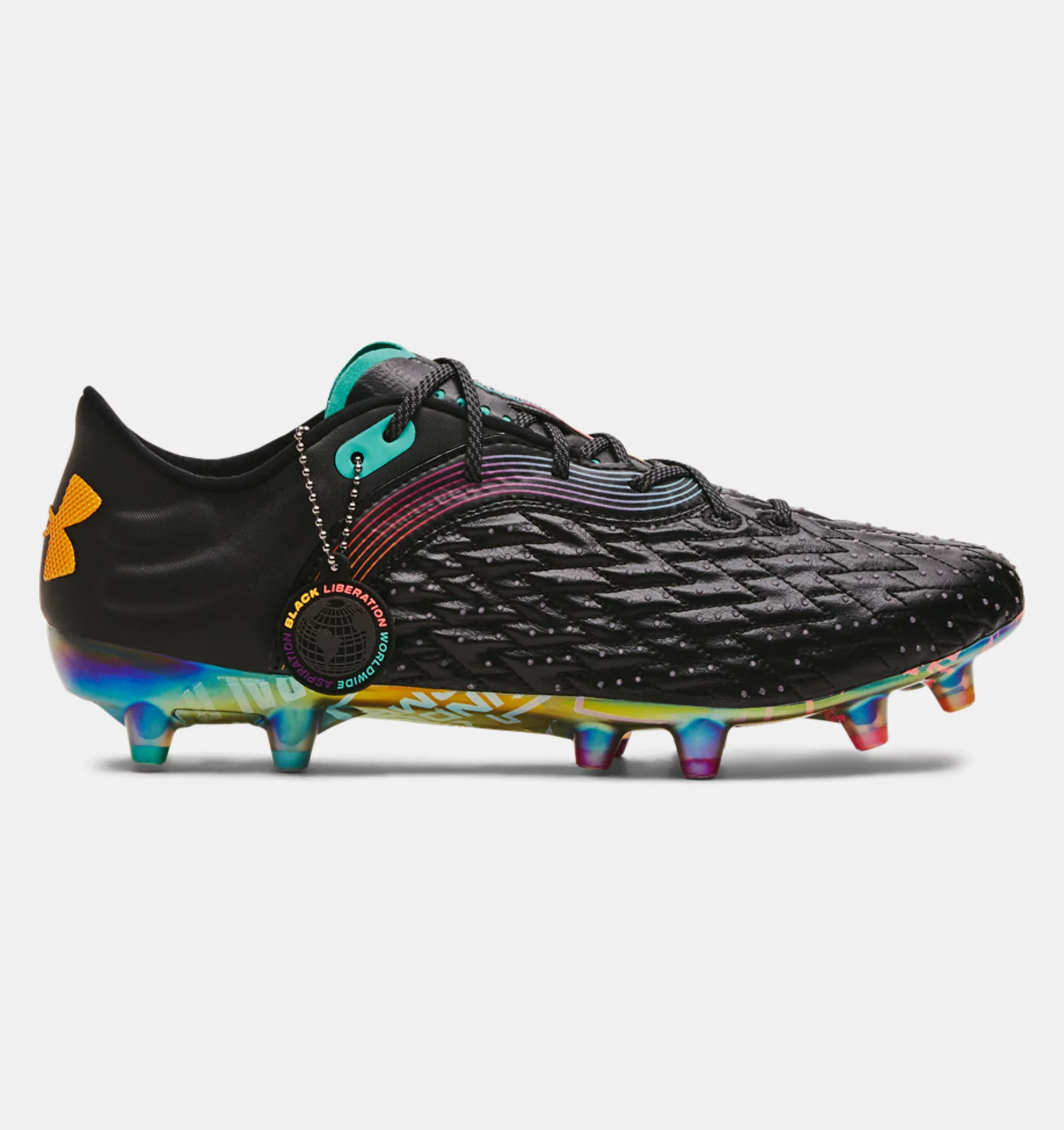 Botas de fútbol unisex UA Clone Magnetico Pro 2.0 FG Black History Month