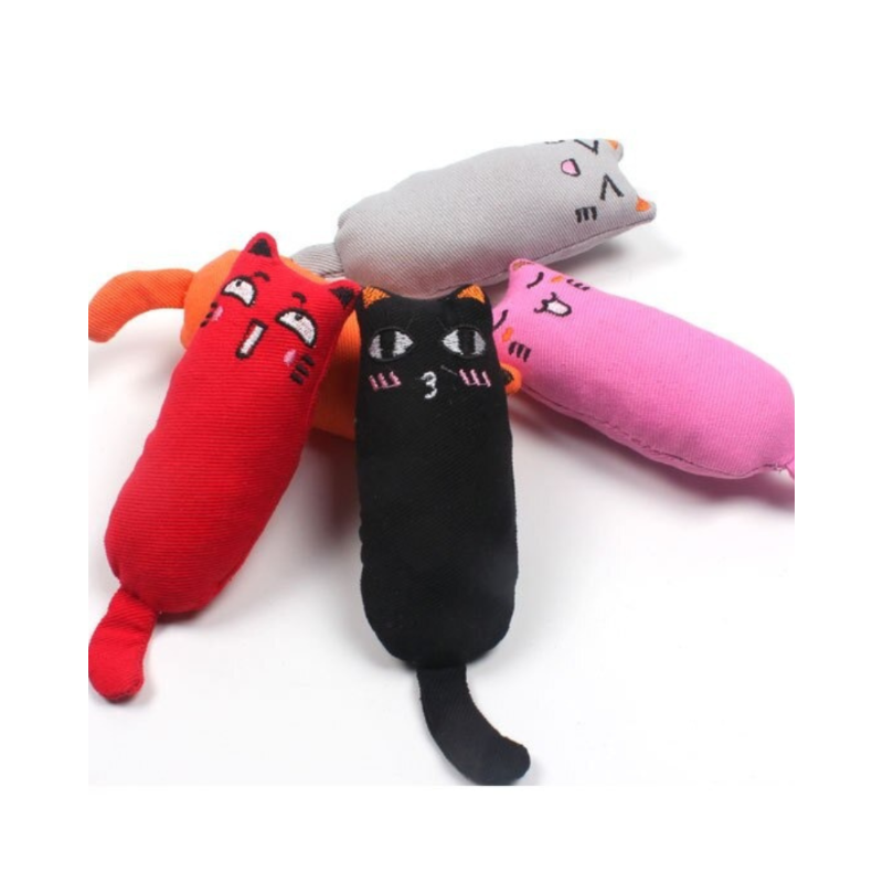 Teeth Grinding Cat Pillow
