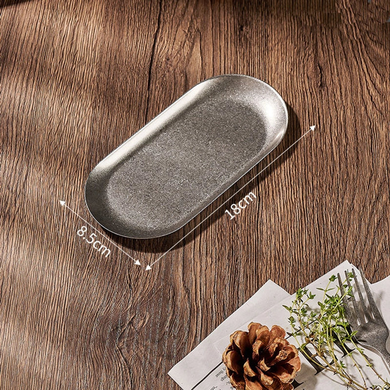 Casual Classical Pastoral Solid Color 304 Stainless Steel Tableware 1 Piece