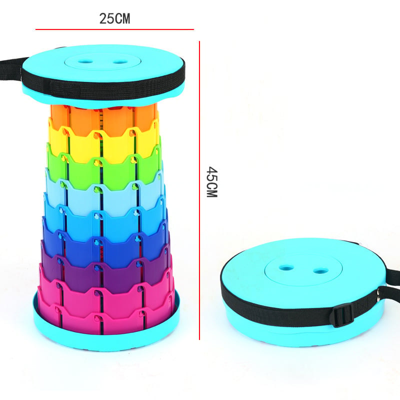 🌈Upgraded Retractable Folding Stool🔥