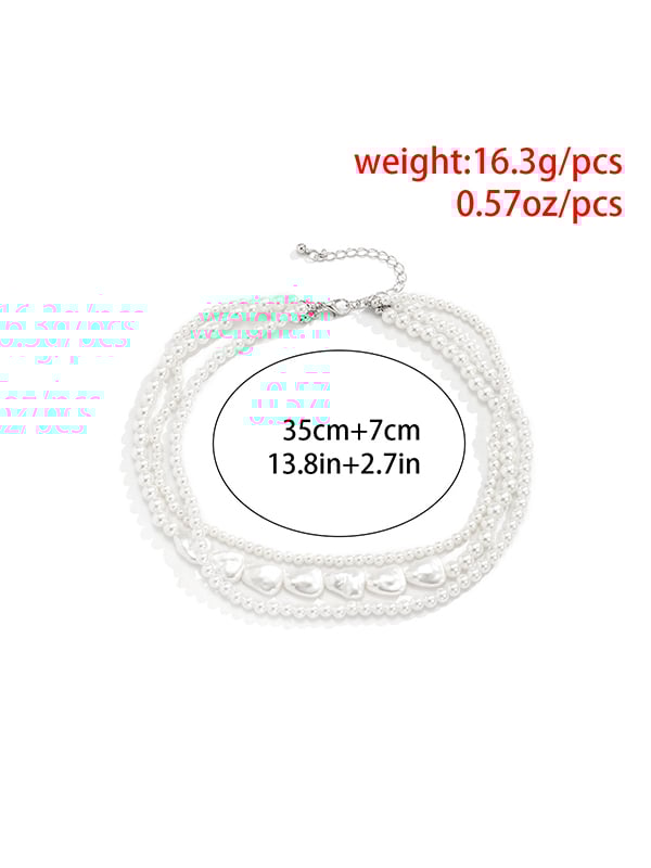 Original Vintage Multi-Layered Pearl Necklace