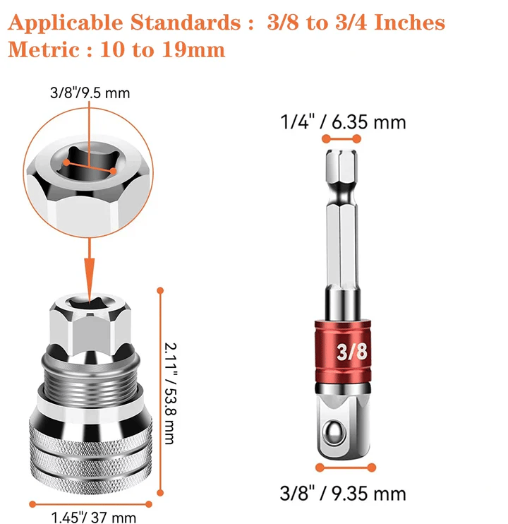 Multi-function Universal Socket Wrench Tool - Universal Maintenance Tool