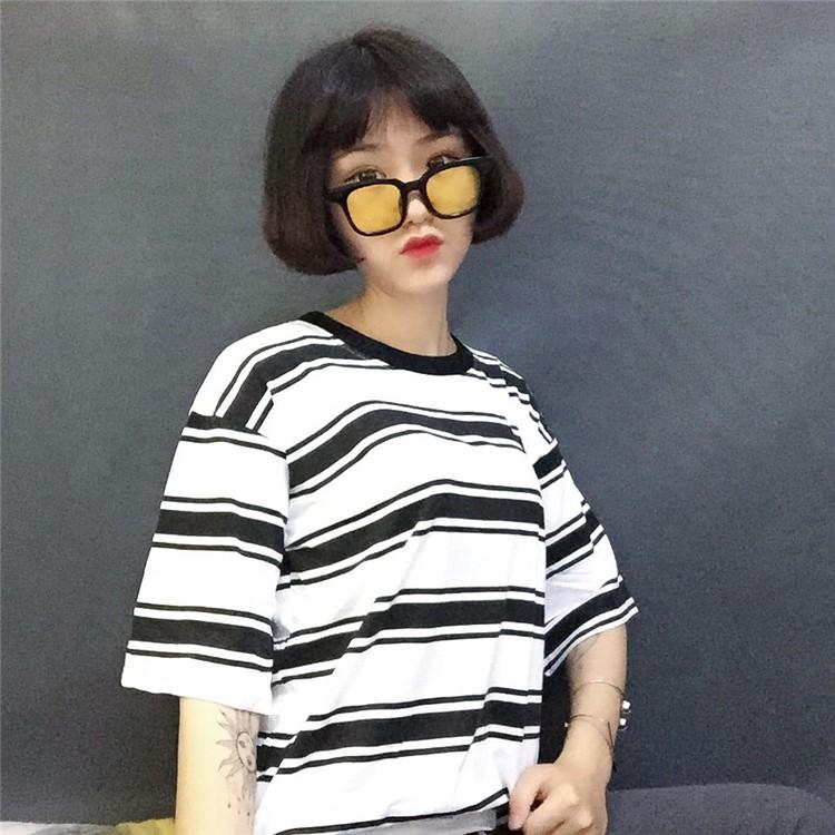 Vintage Striped Oversized Shirt