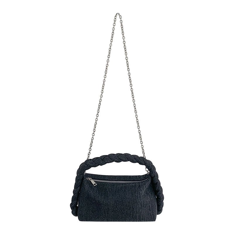Women's Medium All Seasons Denim Classic Style Handbag