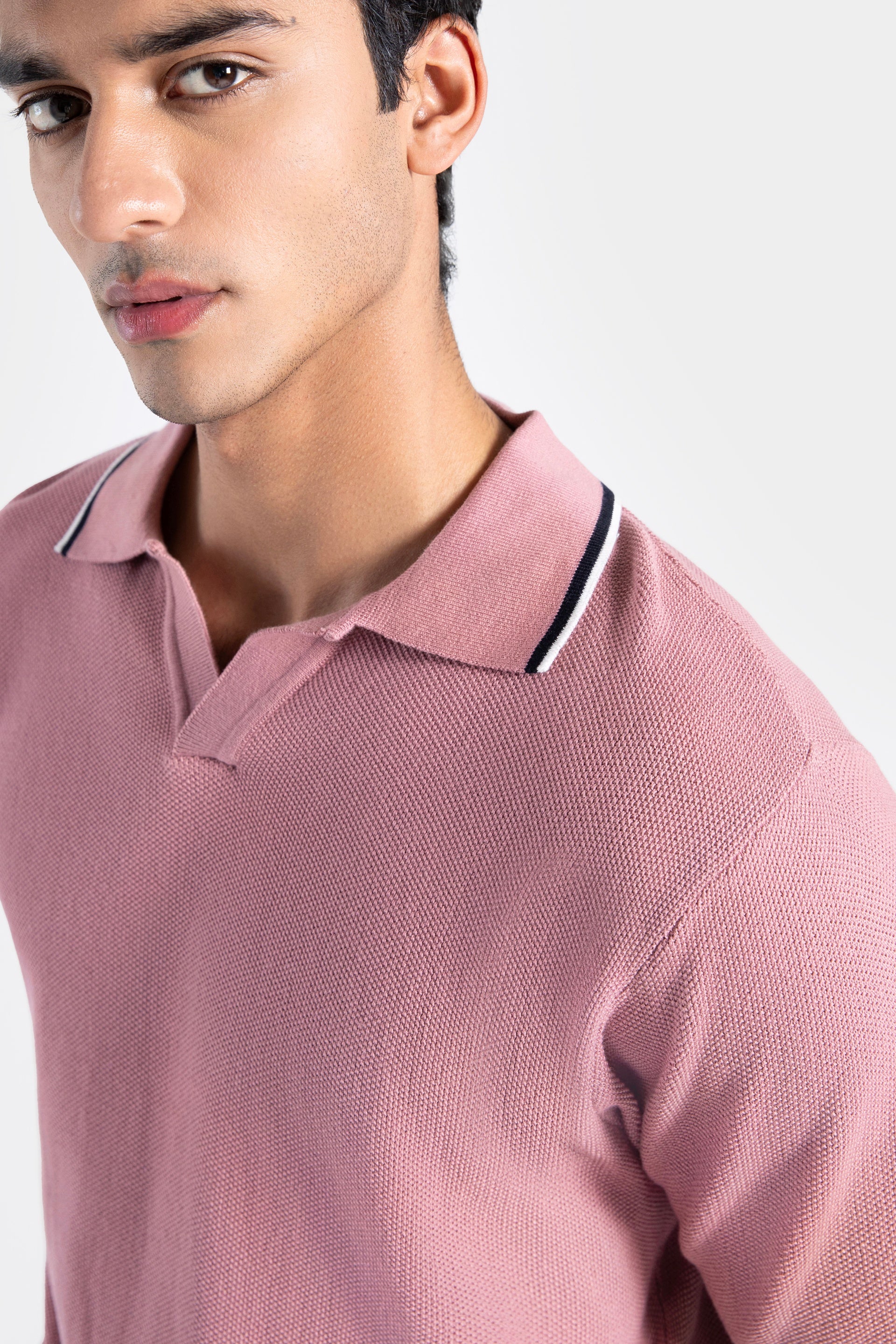 Knitted Polo Shirt