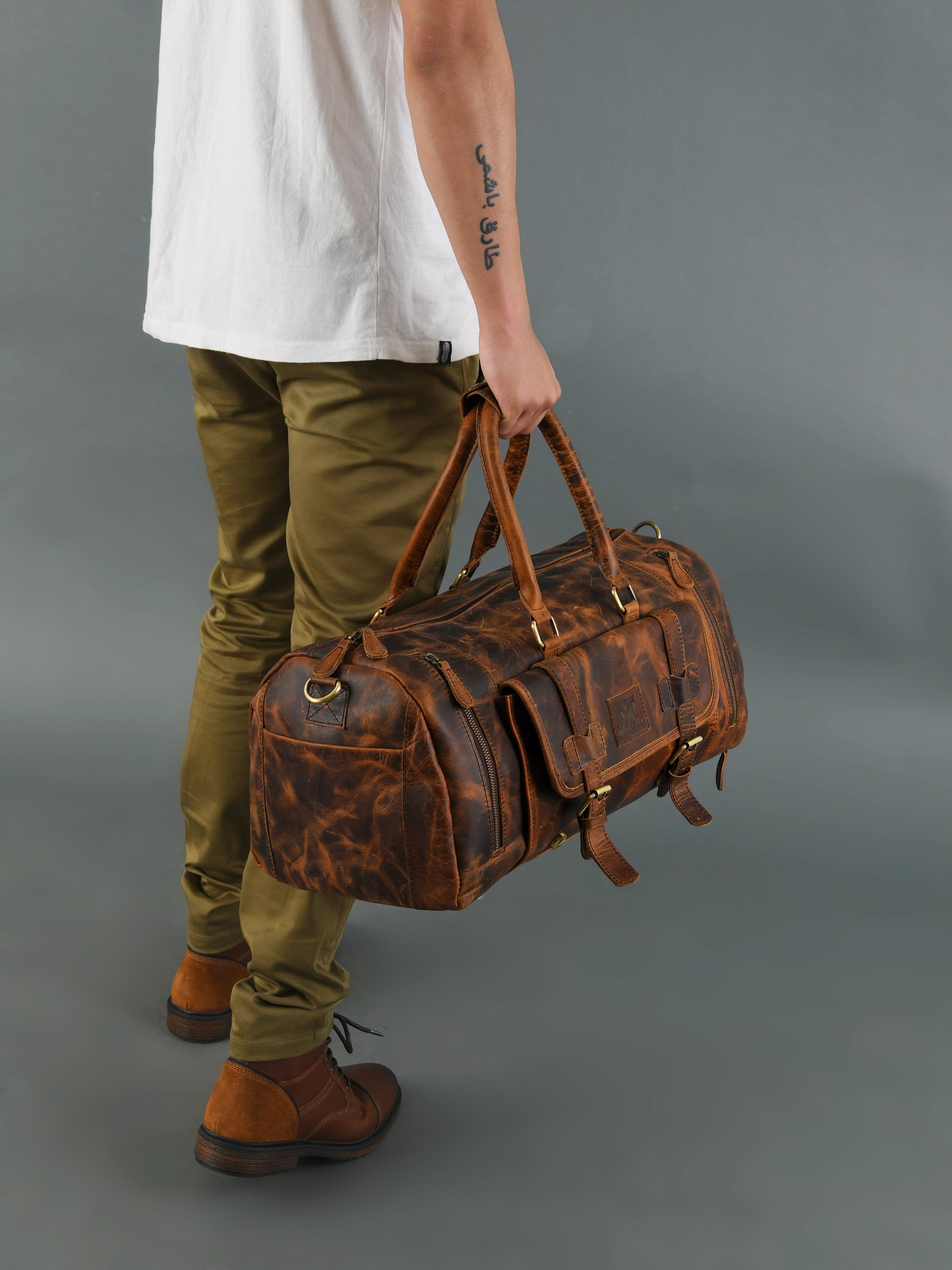 Duffle with Shoe Compartment