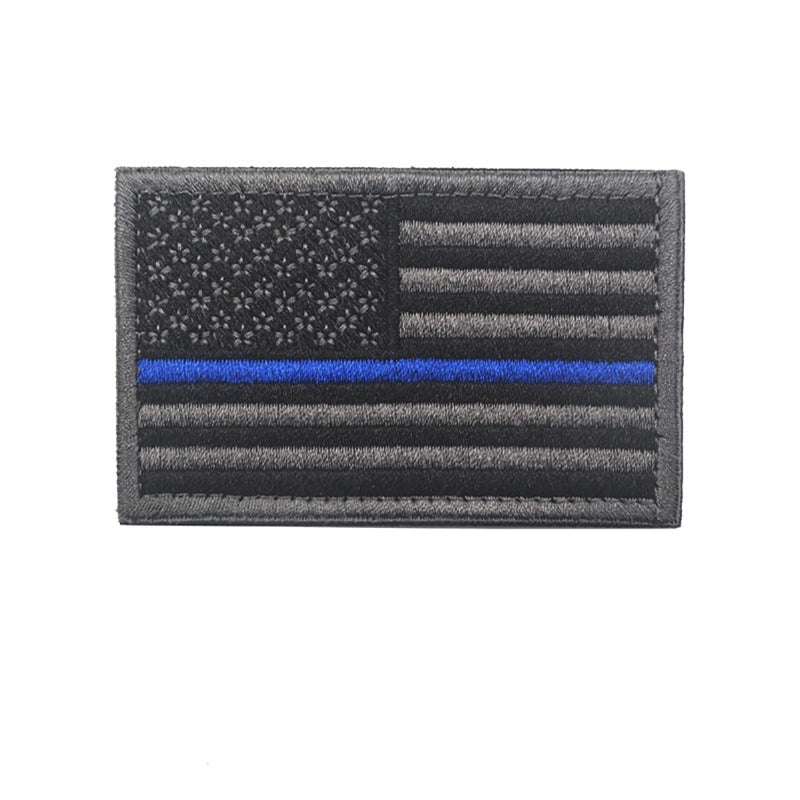 All Seasons Diagonal Cloth Woven Flag Bag Charms
