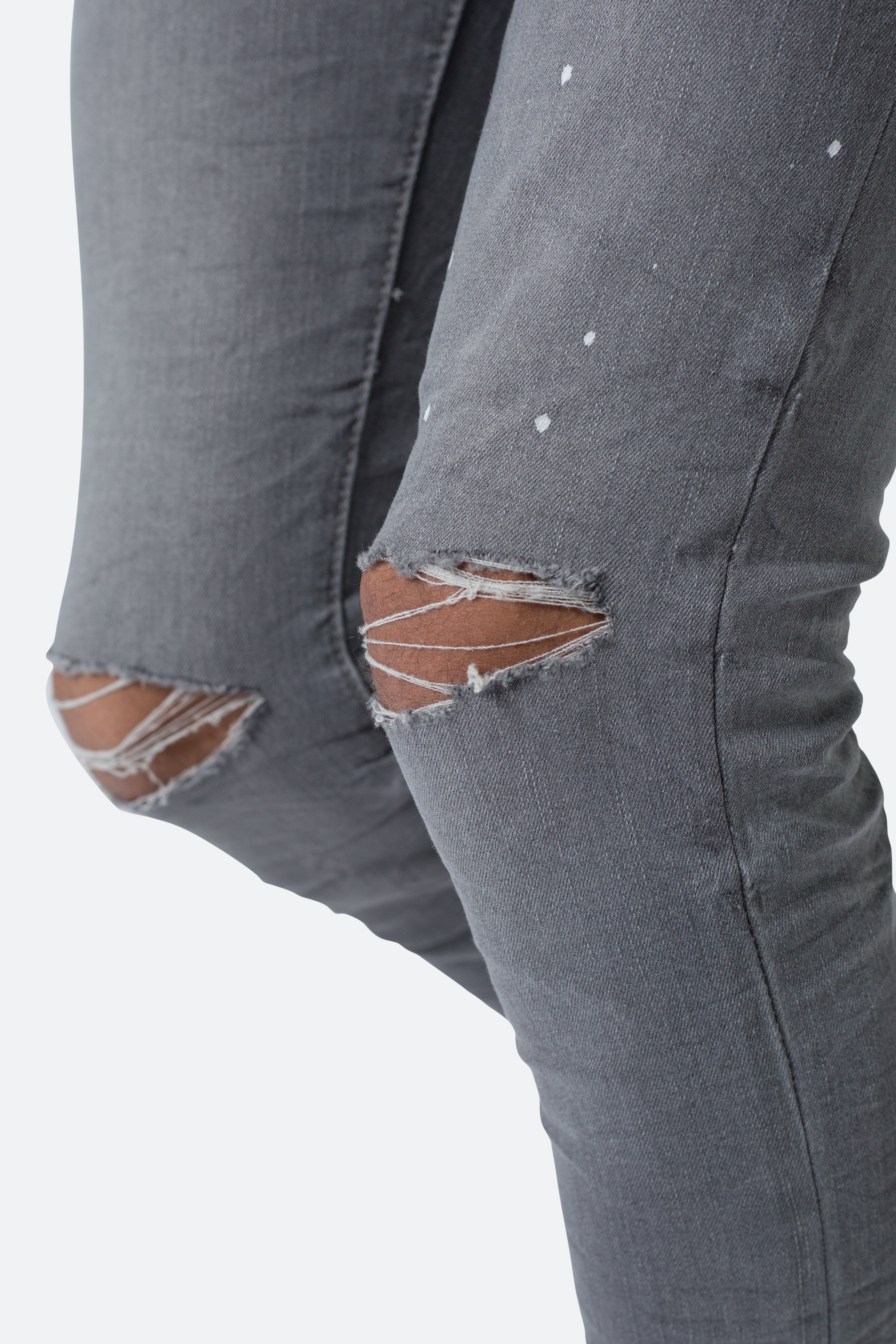 X504 Stretch Skinny Denim - Grey
