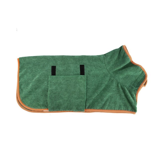 Microfiber Absorbent Dog Drying Coat