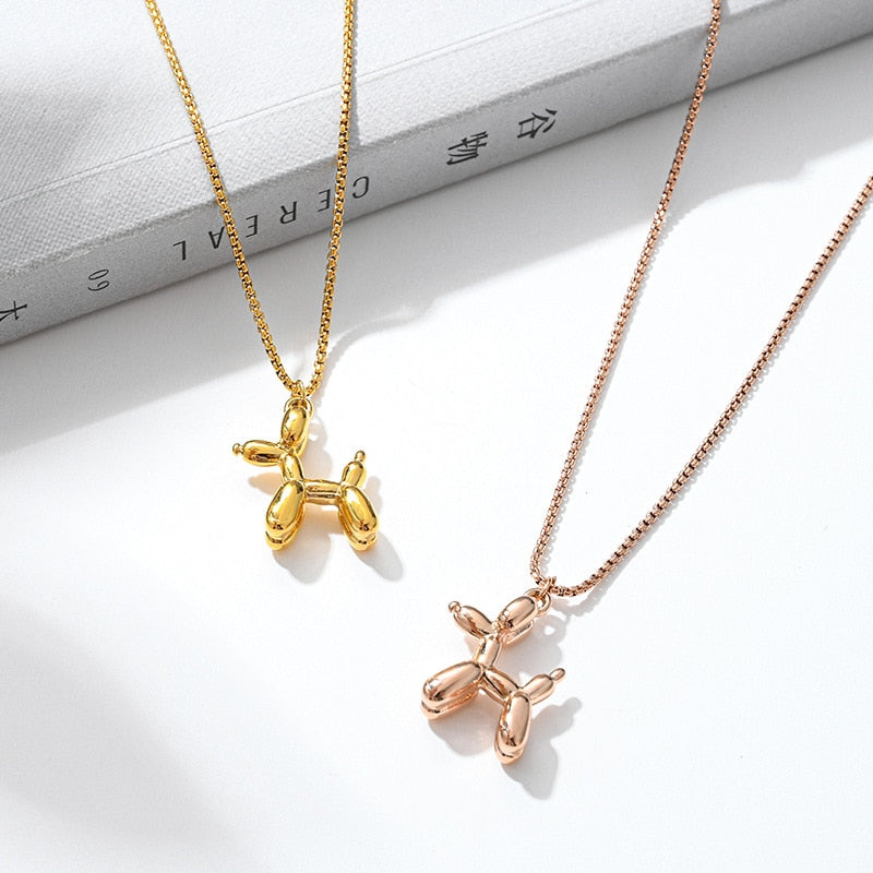 Balloon Dog Necklace