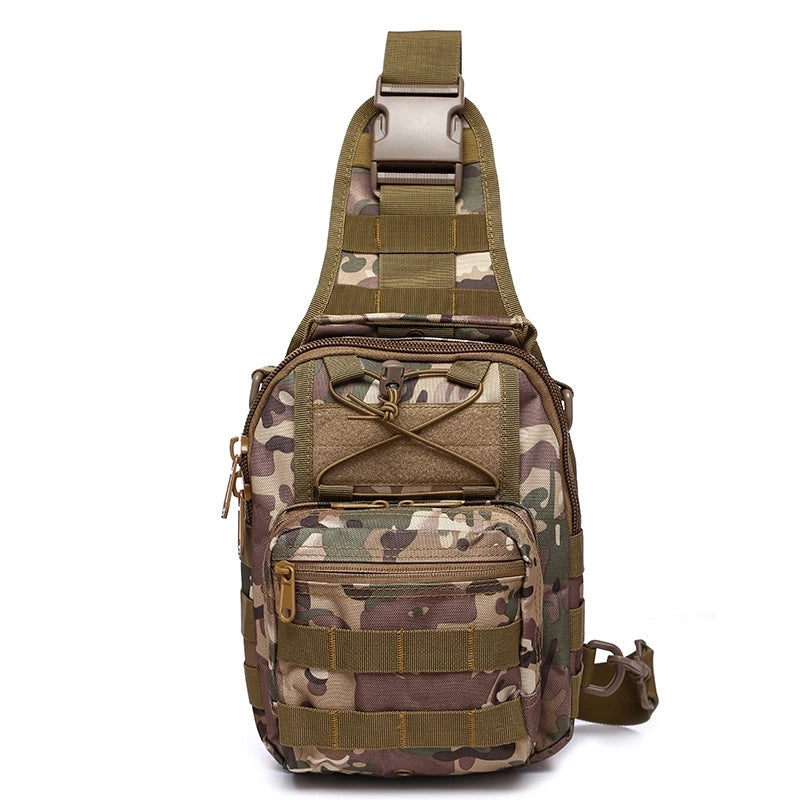 Unisex Sports Camouflage Oxford Cloth Waterproof Waist Bags