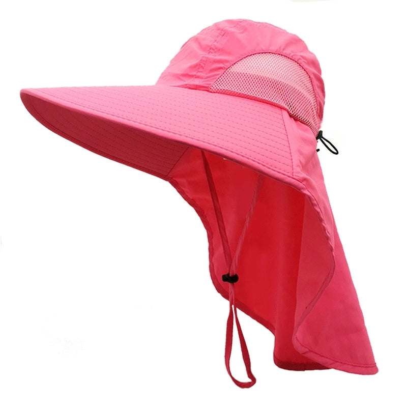 Women's Basic Solid Color Curved Eaves Bucket Hat