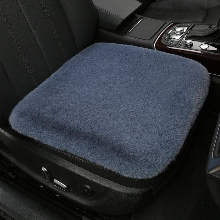 -Plush Car Seat Cushion