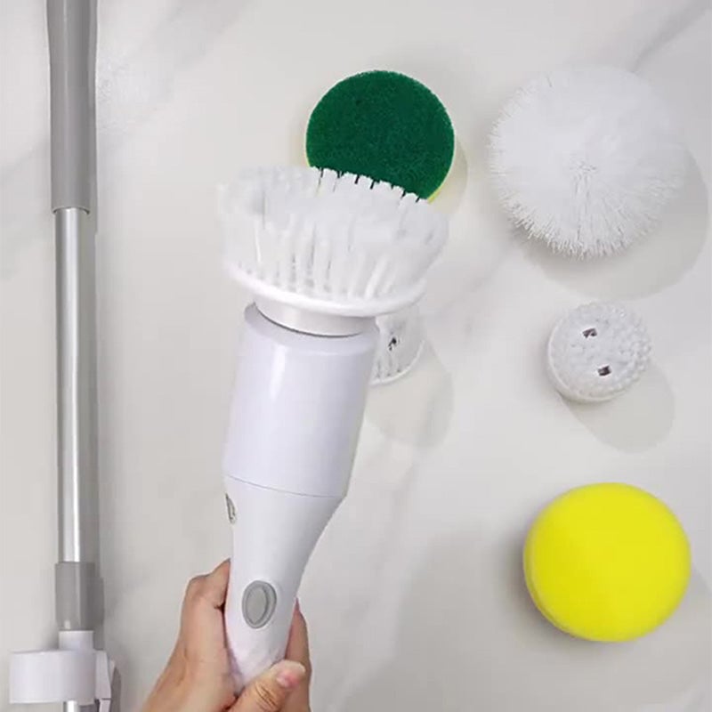⏳Waterproof Telescopic Electric Spin Scrubber