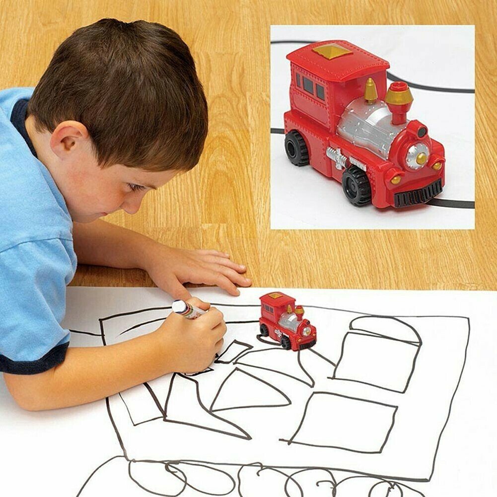 Only one-time sale throughout the year Sale-🔥47% OFF🔥)Magic Inductive Truck Toy Follows Line Drawn  Toy Vehicles Gift for Kids & Children