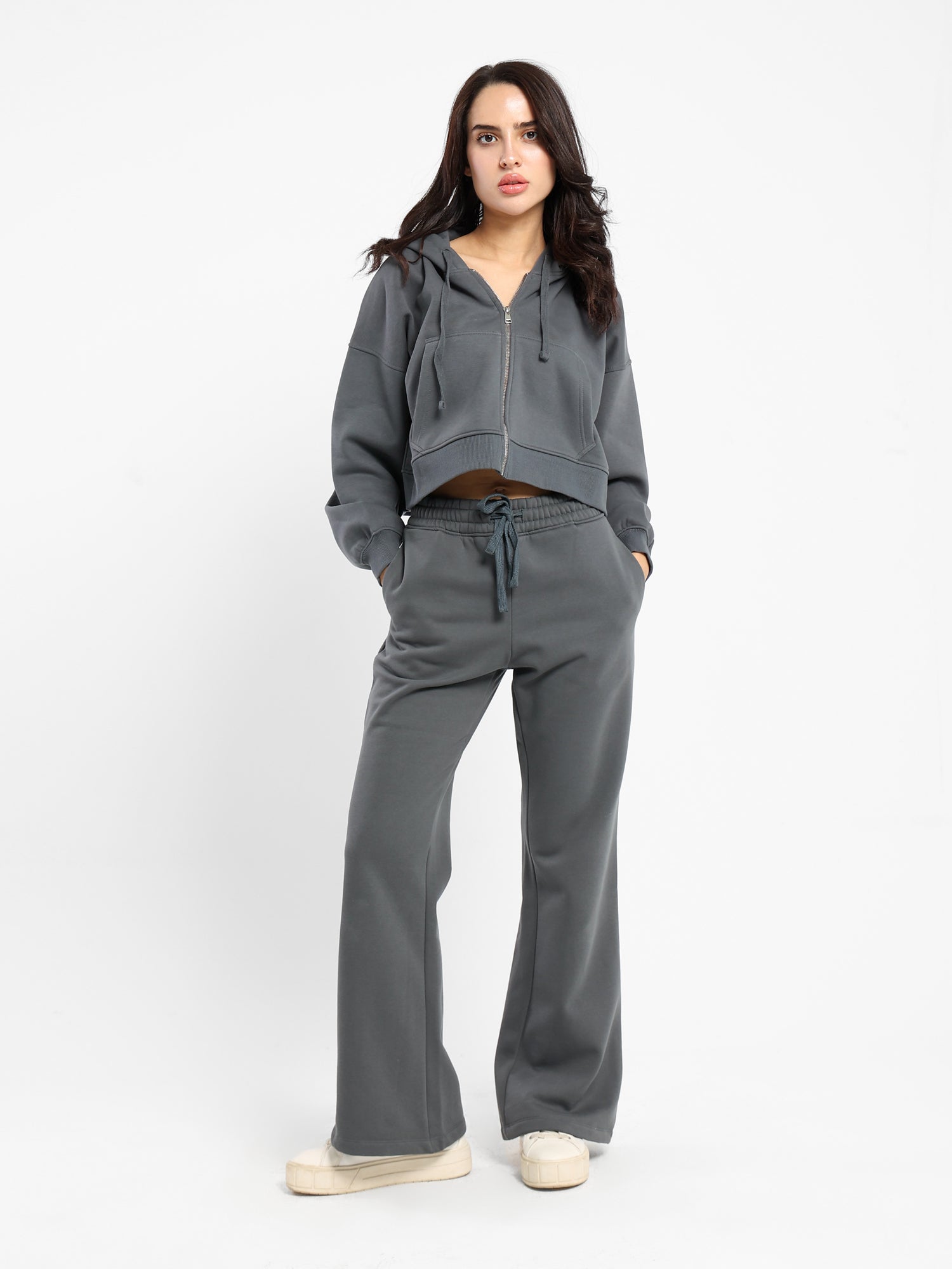 Flare Leg Basic Pants
