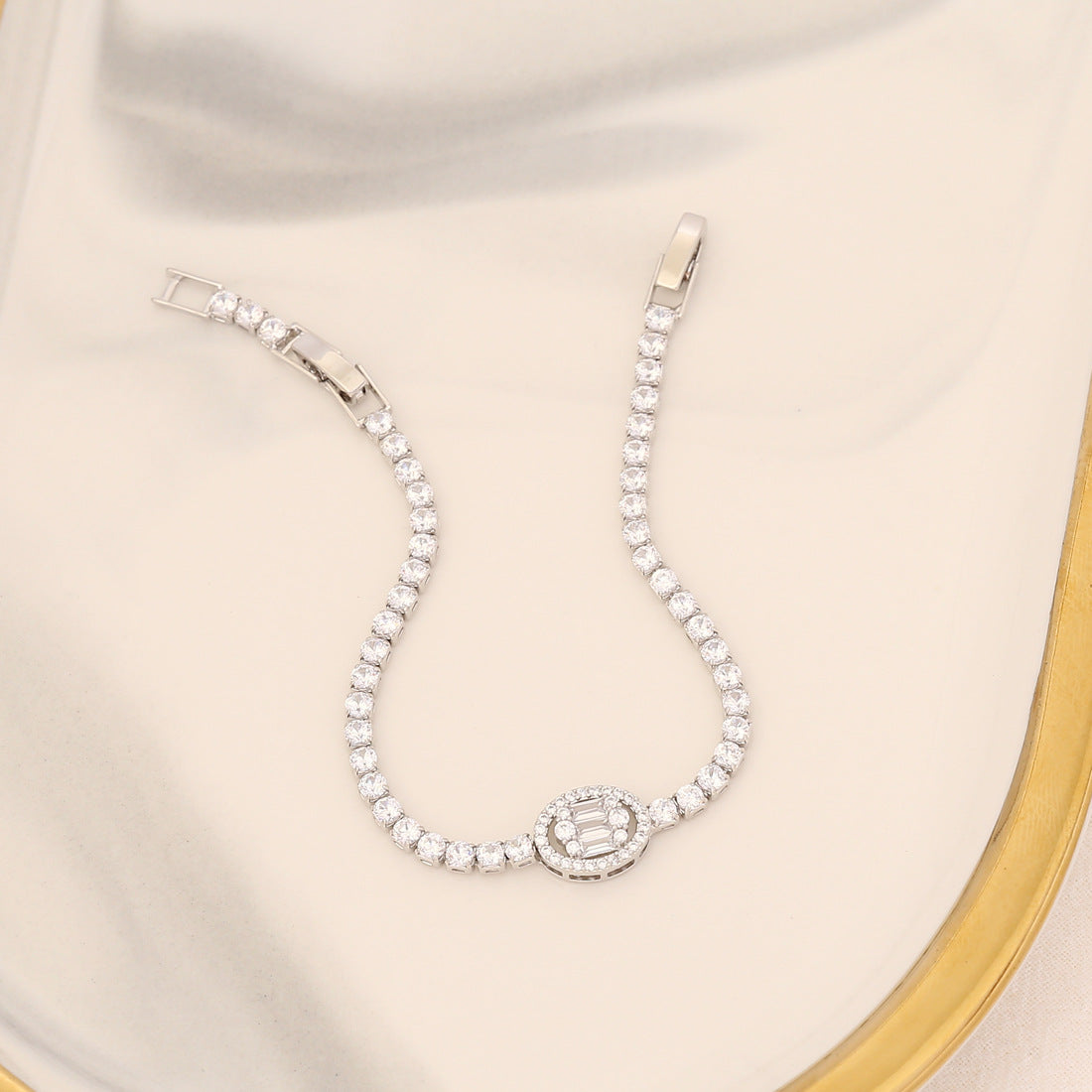 Women Heart Star Zircon Bracelets