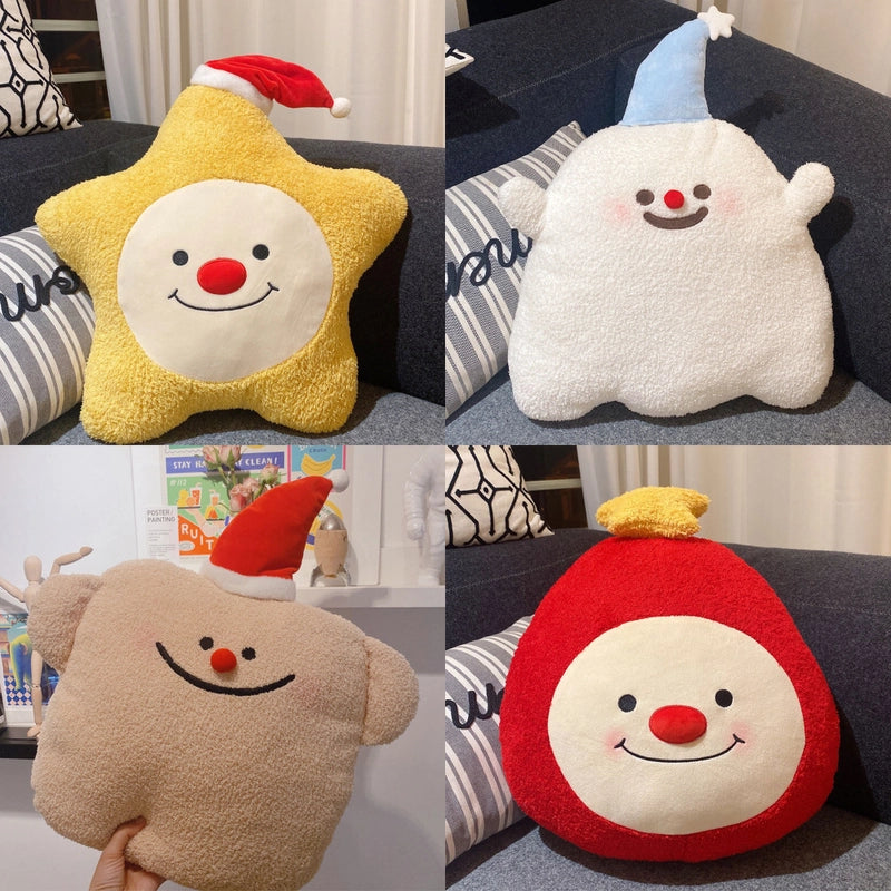 Cute Doll Plush Throw Pillow Couch & Sofa Decor