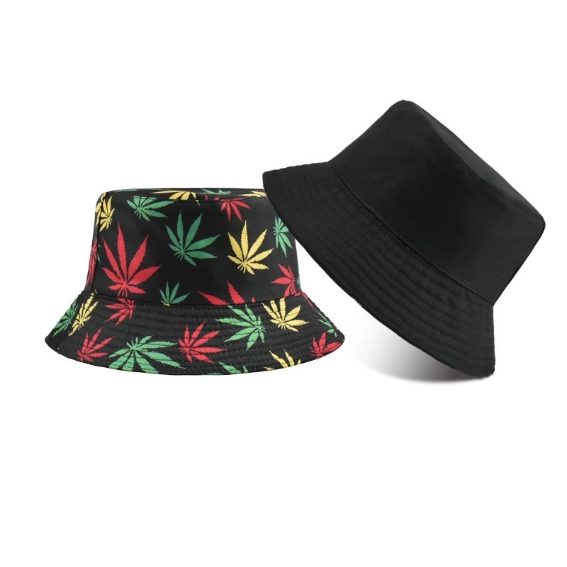 Women's Minimalist Solid Color Flat Eaves Bucket Hat