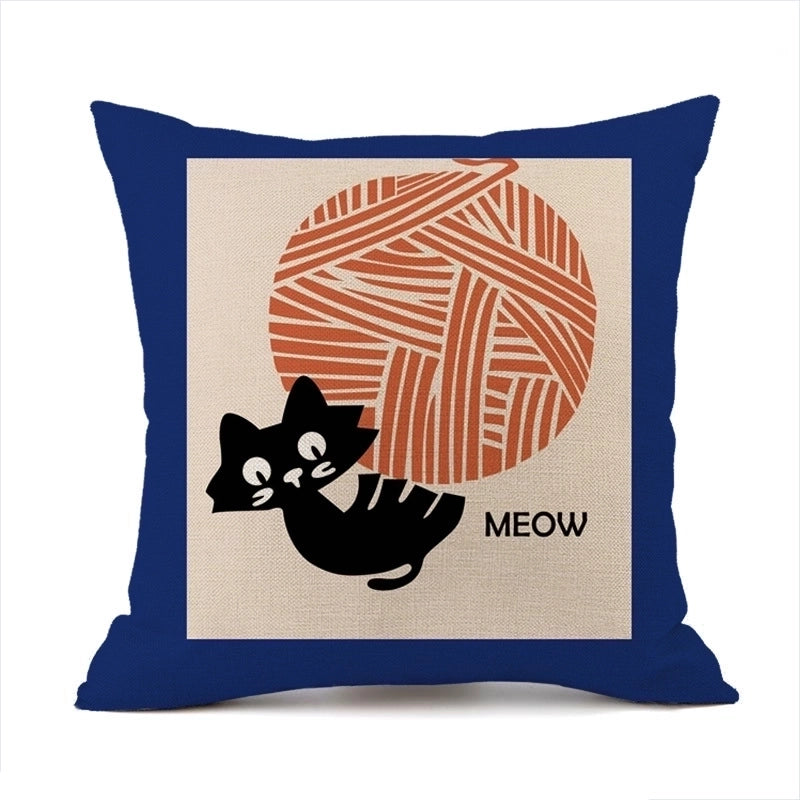 Cute Animal Linen Pillow Cases