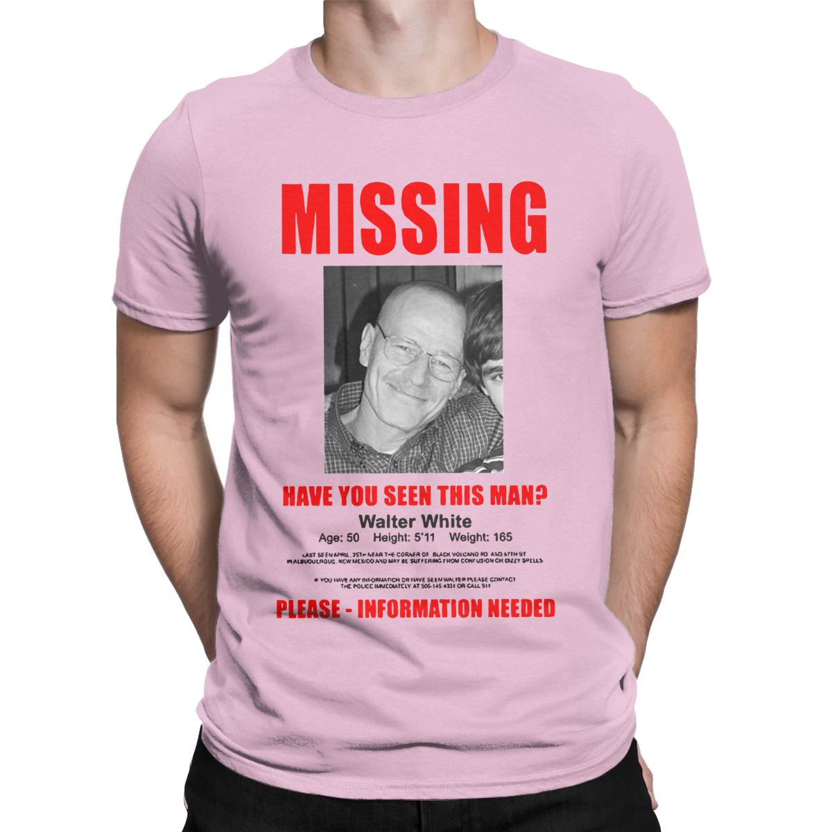 Walter White Missing Tee