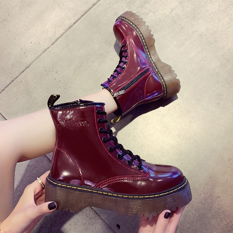 ULZZANG MARTIN BOOTS  KF30306