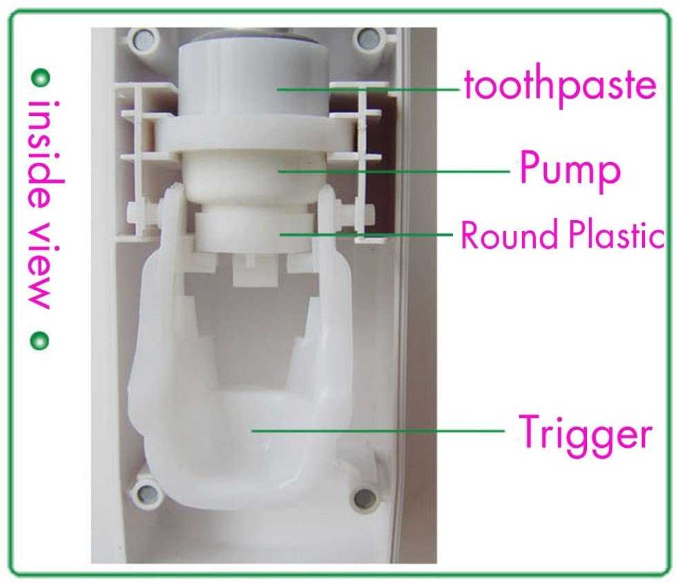 Buy 1 Set Get 1 Set Free Avail 2 Toothpaste Dispenser & 2 Toothbrush Holder Super Premium Quality