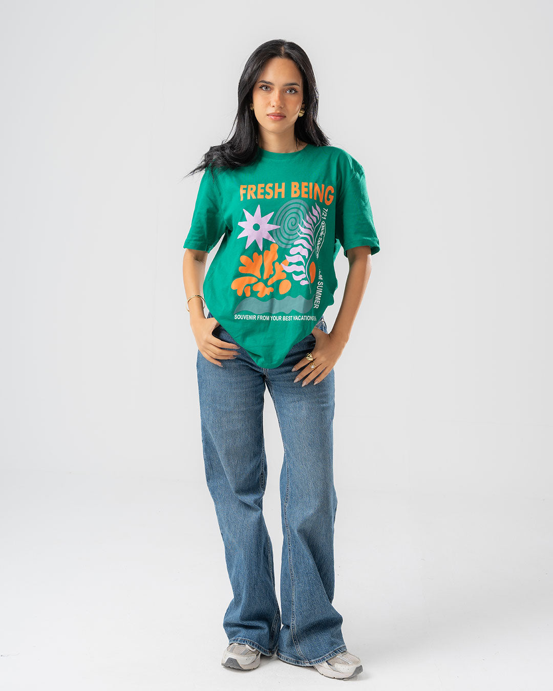 Women's Printed Short Sleeve T-shirt